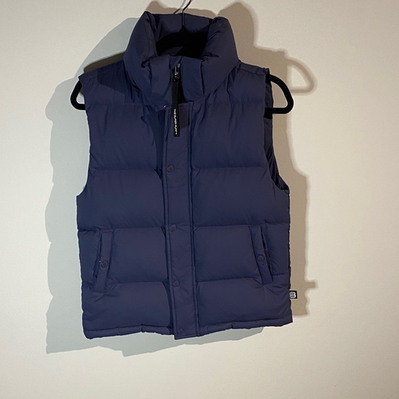 Aritzia Jackets & Blazers - Navy SuperPUFF vest - NWOTs